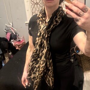 Leopard Print big scarf